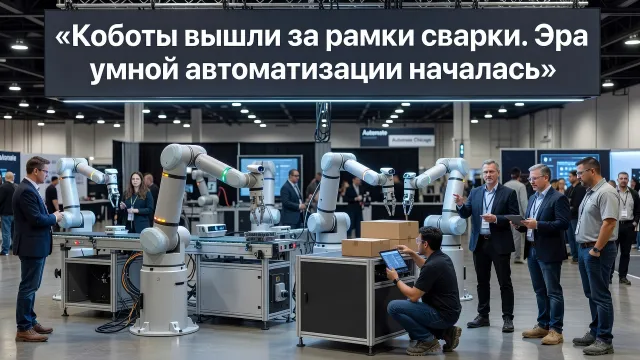 Коботы вышли за рамки сварки. Эра умной автоматизации началась